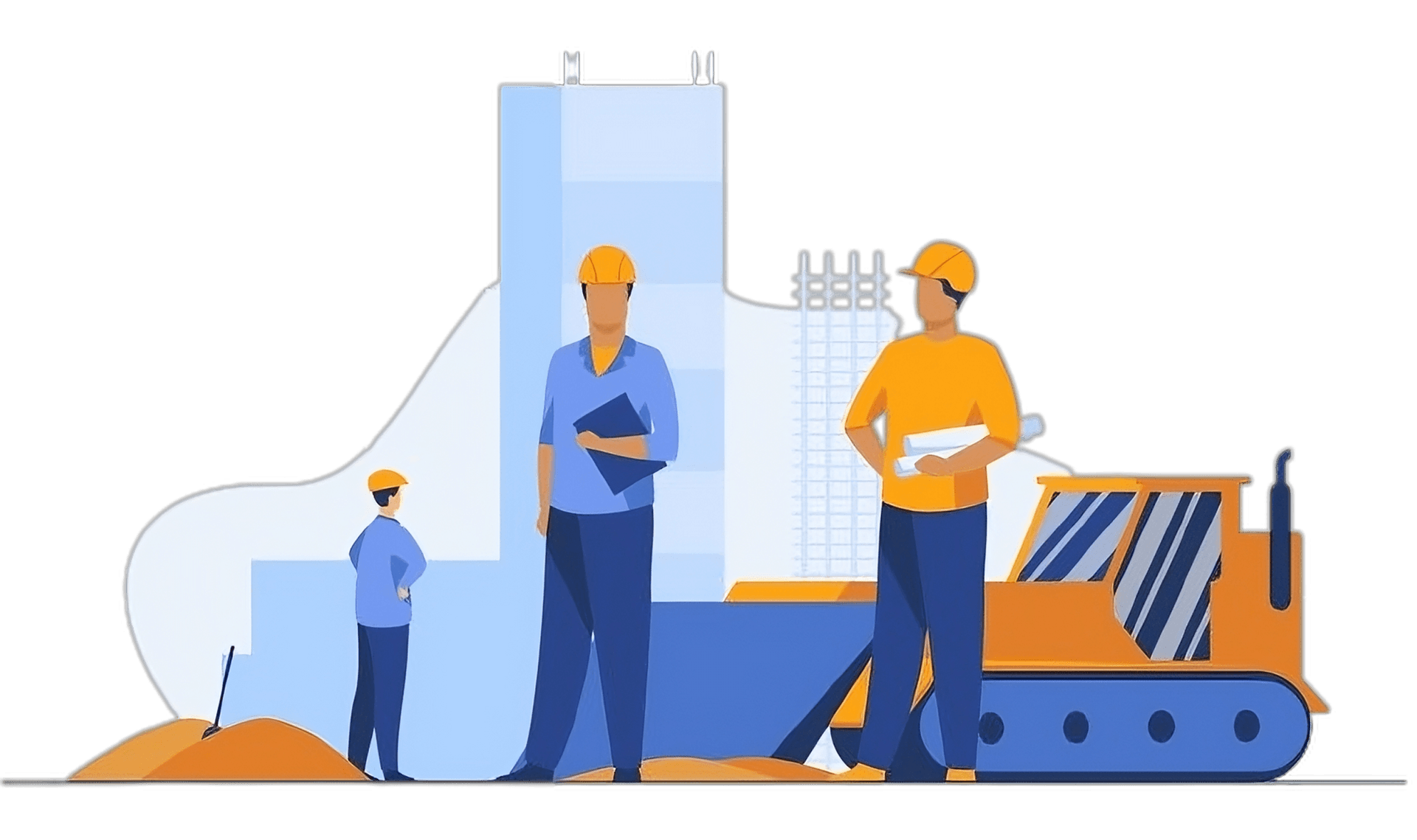 Picture of some workers